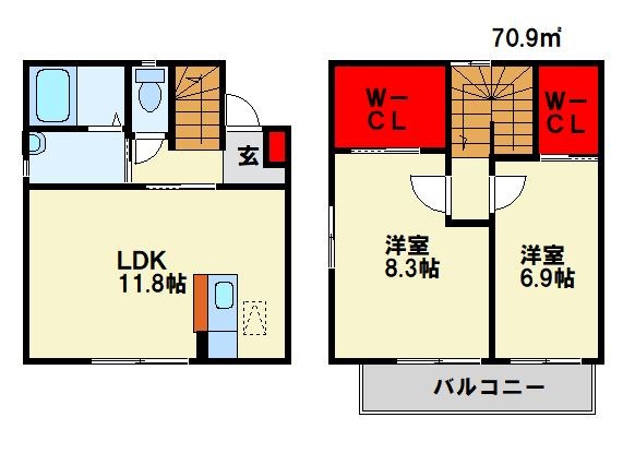グランメゾン学研台 C棟 間取り