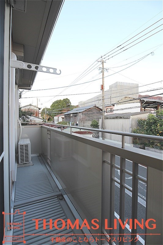カーザ上の原 D棟 ベランダ