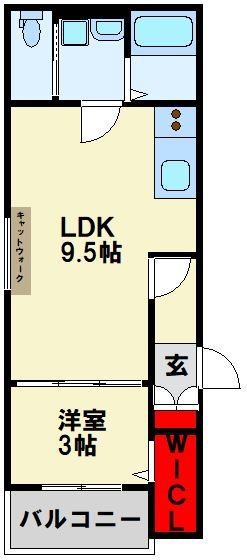 Katze戸畑（カッツェ戸畑） 間取り