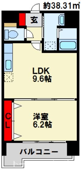 竪町センタービル 間取り
