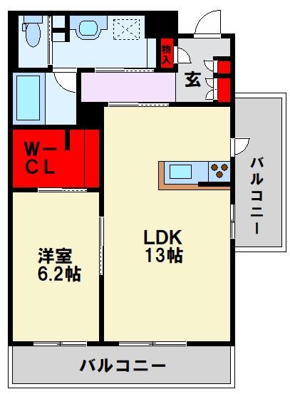 Via salakuraza 間取り