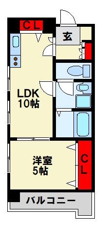 クレベール千防 間取り