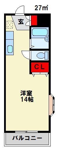 アーバンハイツ本城 間取り