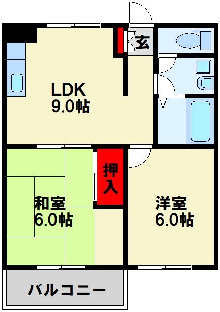 レジデンス菅原 間取り