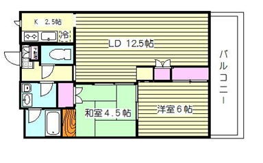 ヴィラ・パルフェ戸塚  間取り