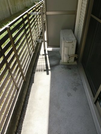 シャーメゾン川口B棟 ベランダ