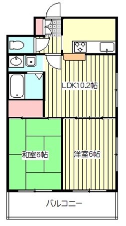 コスモプレイス並木  間取り