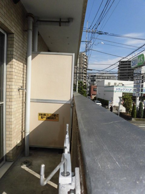 ライジングパレス ベランダ