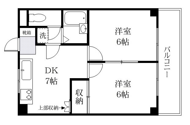 岩瀬マンション 間取り