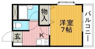 ベルコート(宇都宮マンション) 間取り