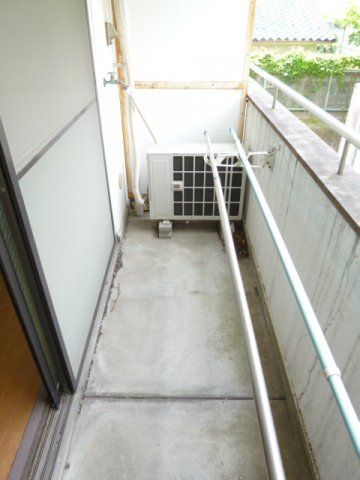 箕面コスモビル ベランダ