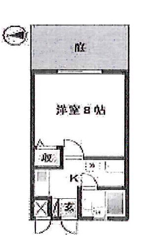 西小路ハイツ 間取り