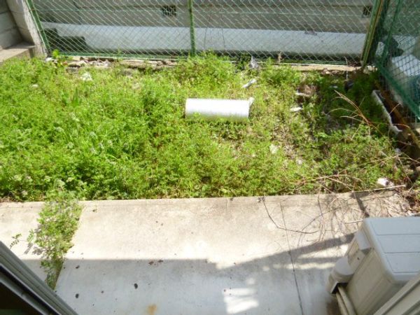 西小路ハイツ ベランダ