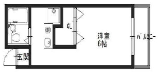 シャトレー西小路 間取り