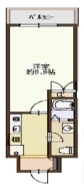 ヴィラ・フェザントⅡ 間取り