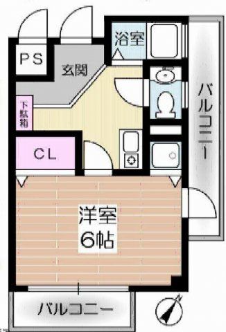 Ｌｉｔ’ｓ箕面（リッツ箕面） 間取り