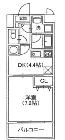 メゾン・エスポR 間取り