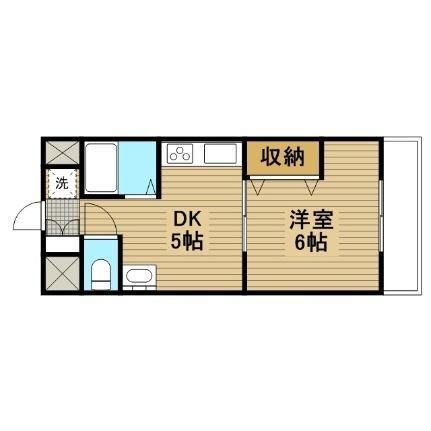 コーポ菜々草 間取り