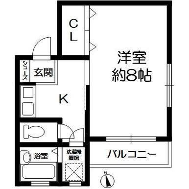モン・シャンブル（女性専用マンション） 間取り