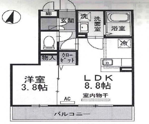 ヴィラコンフォート箕面 間取り