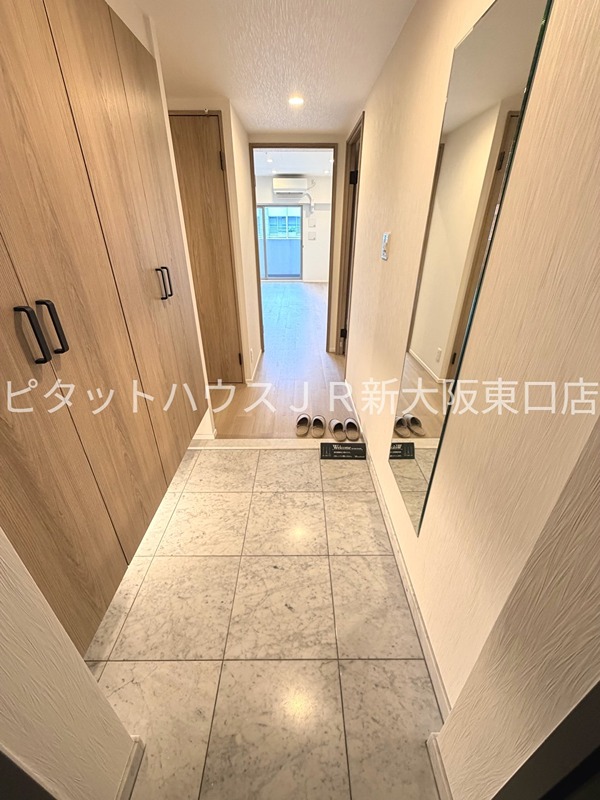 セノアタワー新大阪 玄関