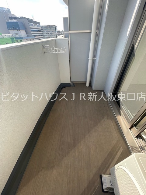 セレニテ新大阪カルム ベランダ