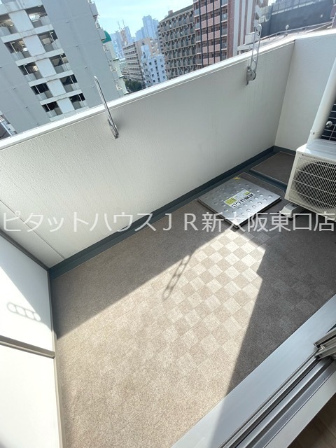 スプランディッド新大阪Ⅲ ベランダ