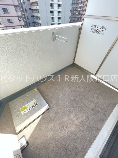 スプランディッド新大阪Ⅲ ベランダ