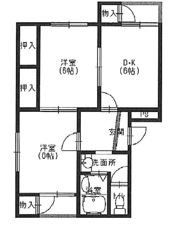 大阪府箕面市西小路５丁目 間取り