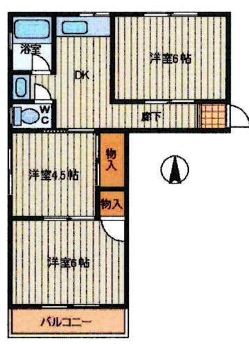 大阪府箕面市桜井１丁目 間取り