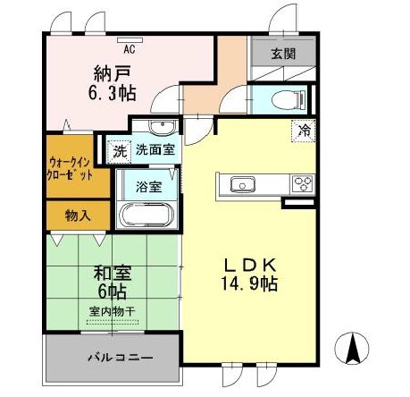 大阪府箕面市小野原西５丁目 間取り