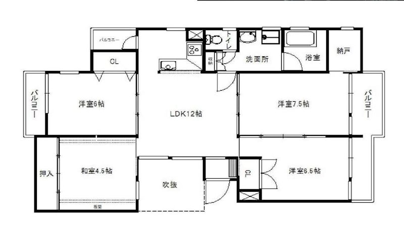 大阪府箕面市桜ケ丘１丁目 間取り