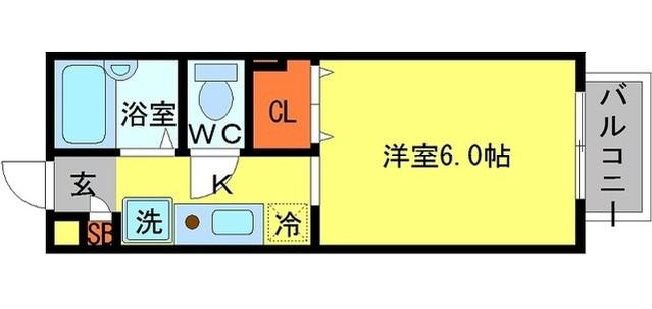大阪府箕面市小野原東１丁目 間取り