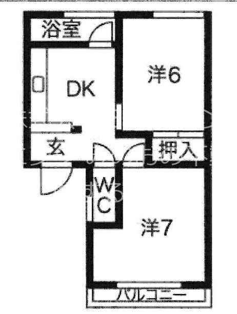 大阪府箕面市瀬川５丁目 間取り