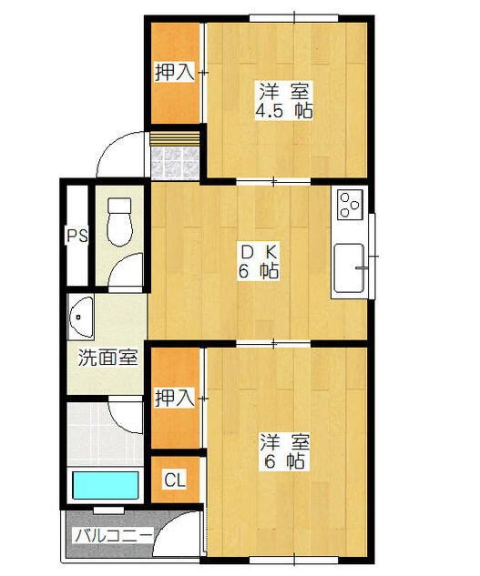 大阪府箕面市桜ケ丘１丁目 間取り