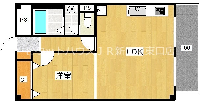 サンフラッツ新大阪本館 間取り