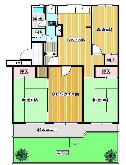 大阪府箕面市箕面６丁目 間取り