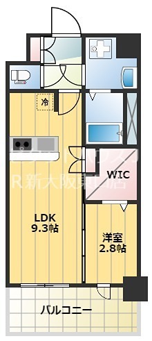 大阪府大阪市東淀川区西淡路１丁目 間取り