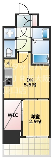大阪府大阪市東淀川区西淡路１丁目 間取り