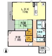 大阪府箕面市小野原西５丁目 間取り