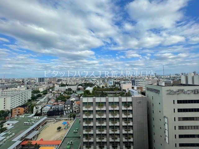 大阪府大阪市東淀川区東中島１丁目 眺望