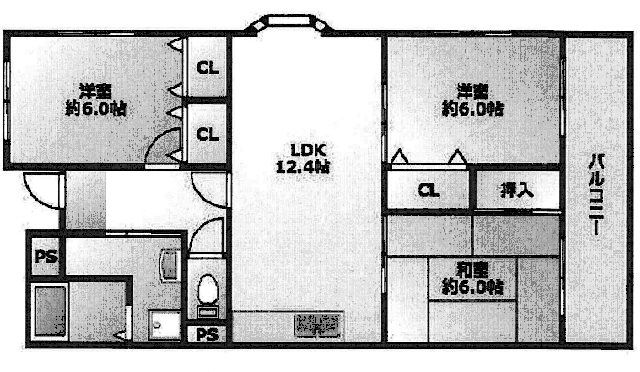 大阪府箕面市新稲５丁目 間取り