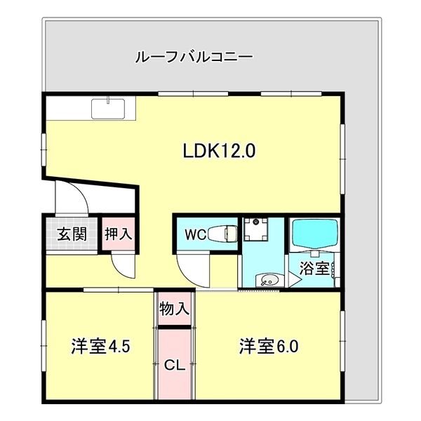 大阪府箕面市箕面３丁目 間取り