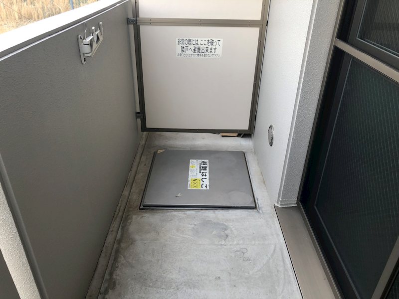 大阪府箕面市小野原西６丁目 ベランダ
