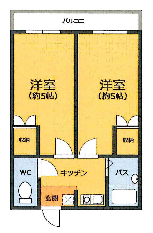 大阪府池田市畑４丁目 間取り