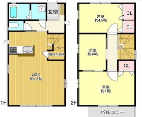 大阪府箕面市箕面６丁目 間取り
