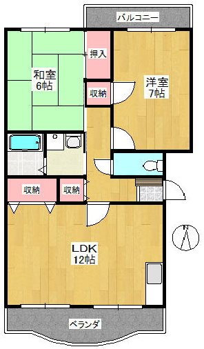 大阪府箕面市半町４丁目 間取り