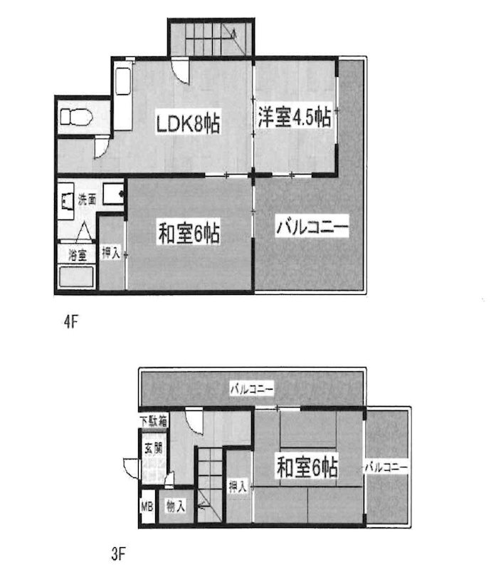 大阪府箕面市桜井２丁目 間取り