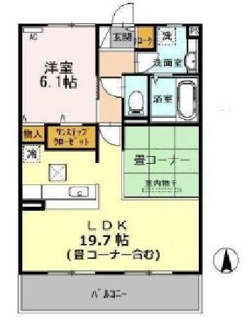 大阪府箕面市半町２丁目 間取り