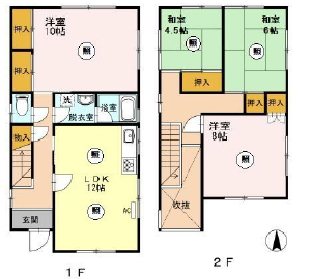 大阪府箕面市箕面５丁目 間取り